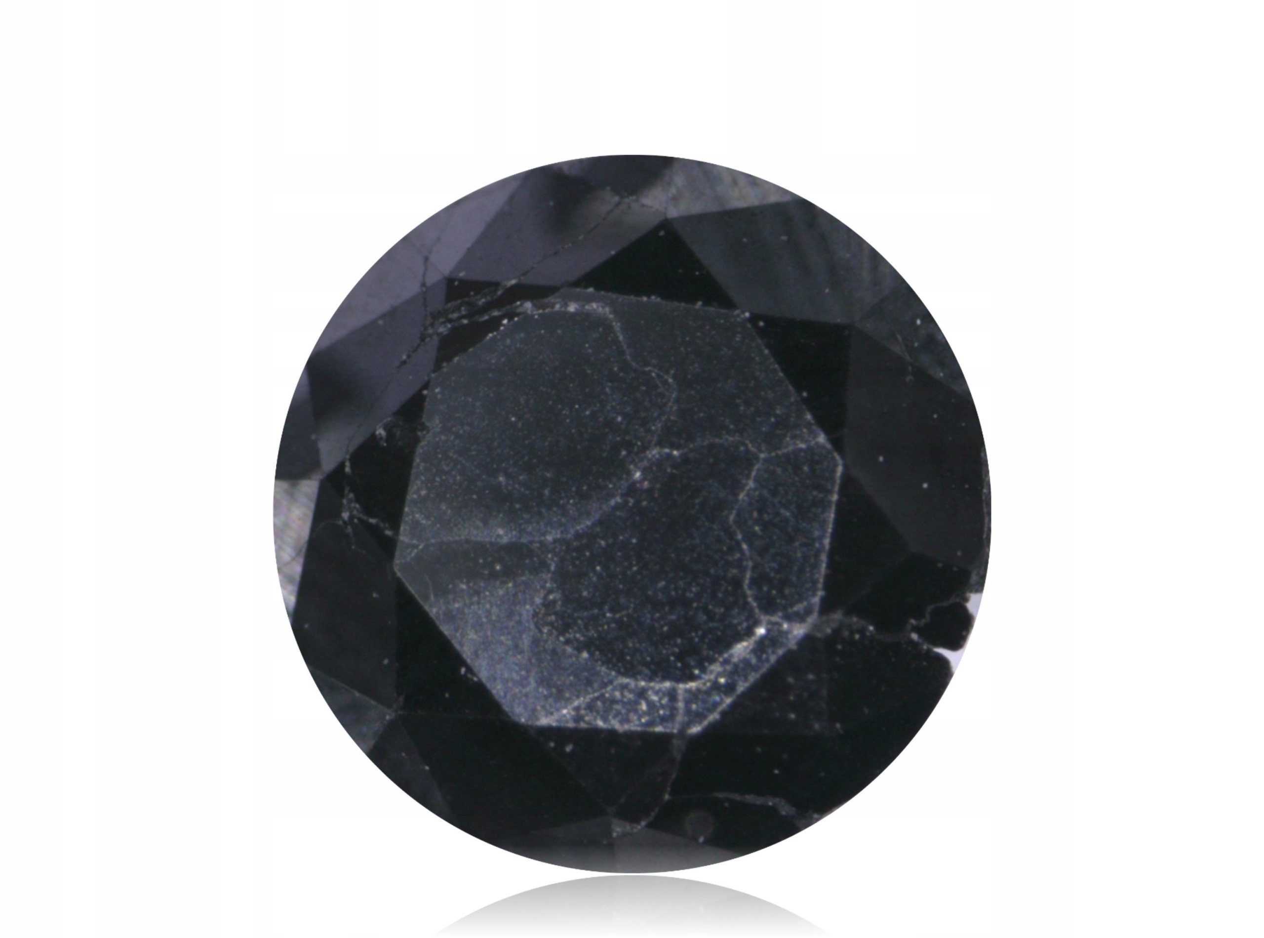 Diamond 0.43ct Black Briliant eCertifikát Wbd