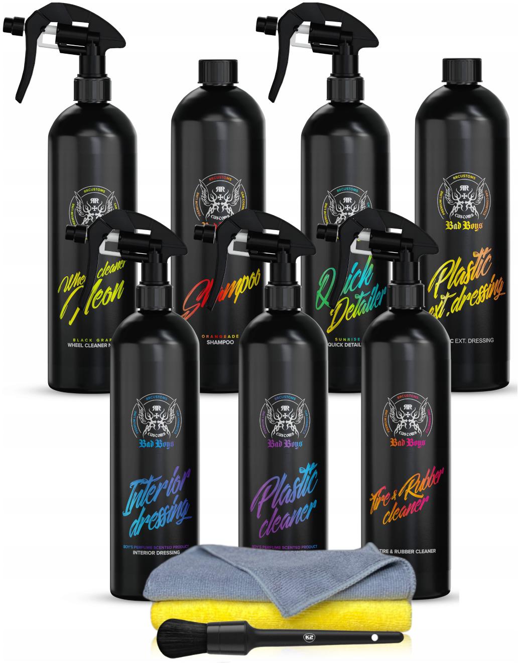RR Customs RRC Bad Boys Mega Zestaw Kosmetyków Do Auta Detailing Prezent