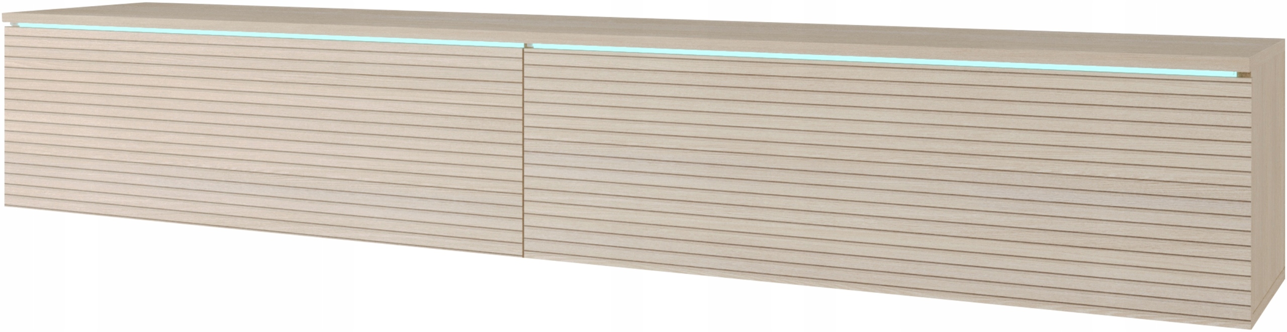 Szafka RTV Lowboard D 180cm DĄB GAJA LAMELE