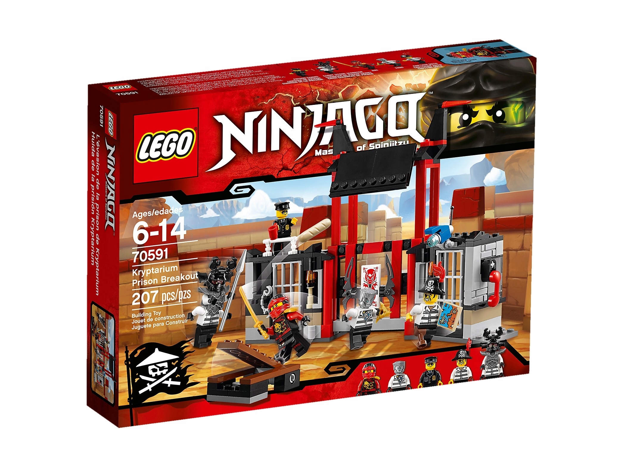 Lego Ninjago 70591 Útěk z vězení Kryptarium Nové
