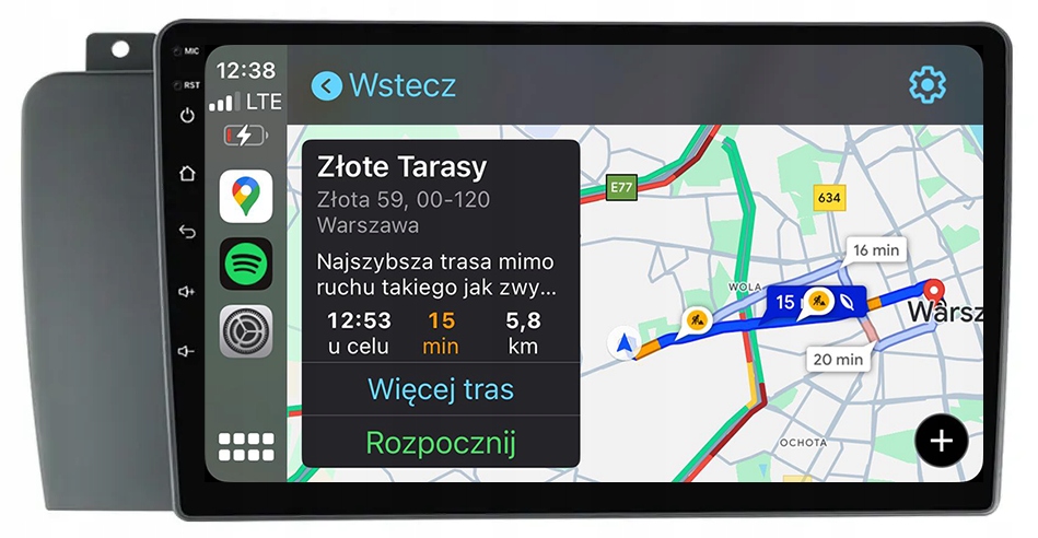 Volvo S60 V70 XC70 Android Carplay Rádio Navigace 8GB/128GB Dsp