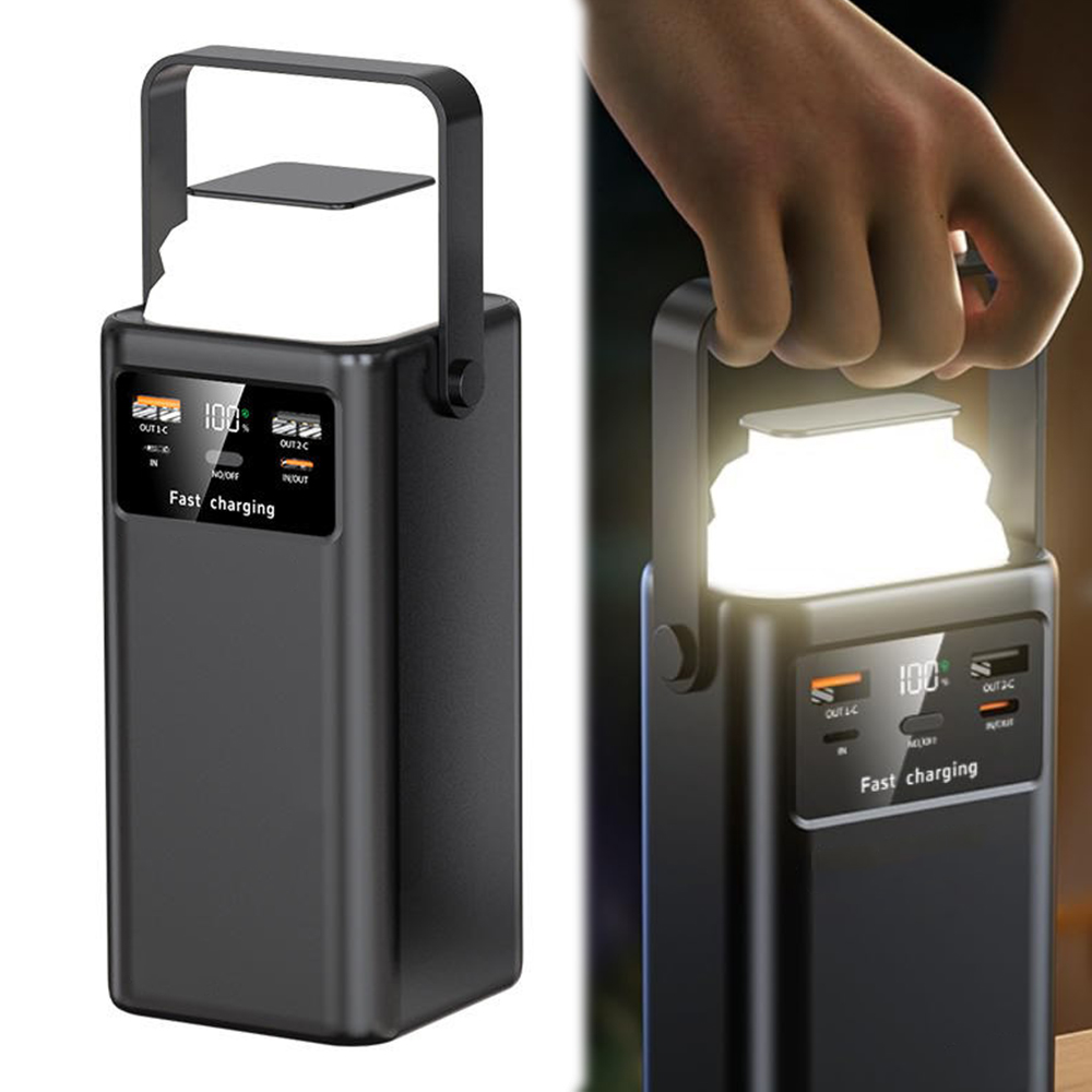 Powerbank 50000 mAh, szybka ładowarka Usb C 66 W, do telefonu