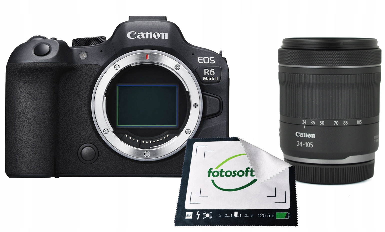 Aparat Canon Eos R6 Mark II+ Rf 24-105 F4-7,1 Is Stm Nowy Oem