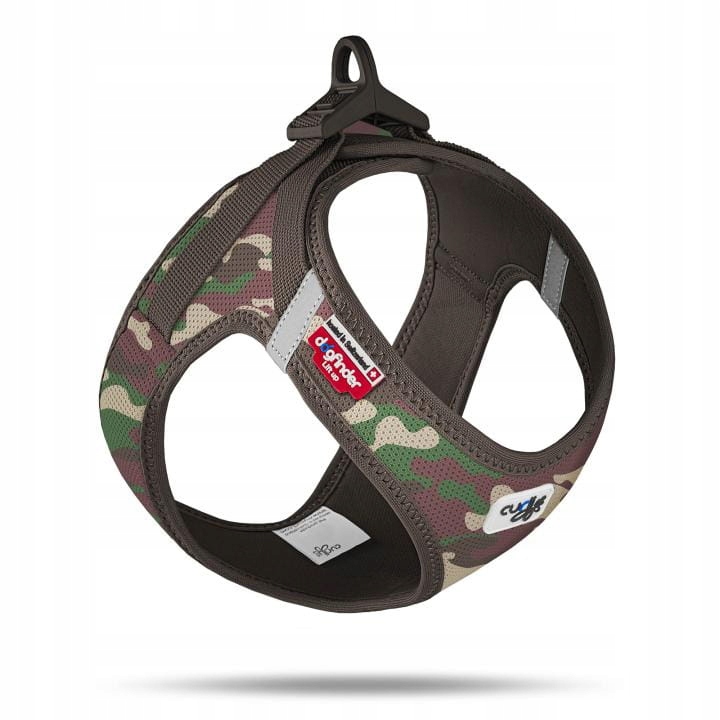 

Curli Szelki dla psa Clasp Air Mesh kamuflaż M