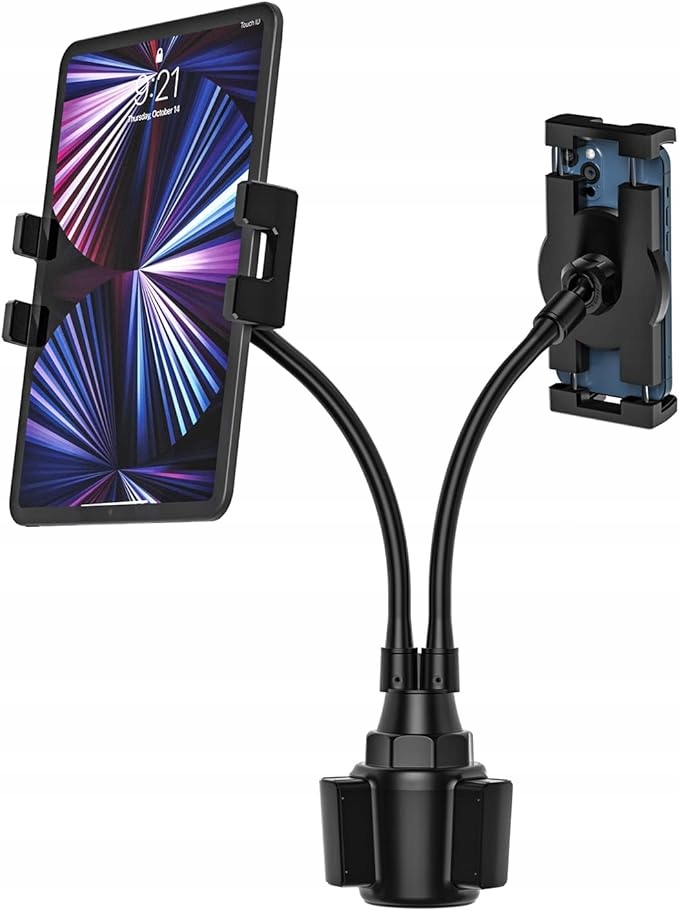 Multifunkční držák telefonu do auta 2 ks v jednom držáku