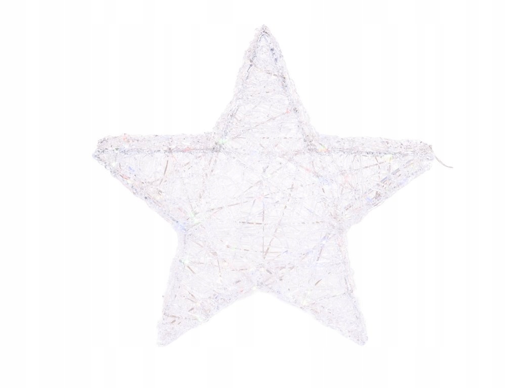 Dekoratívna hviezda s Led osvetlením, 50 cm