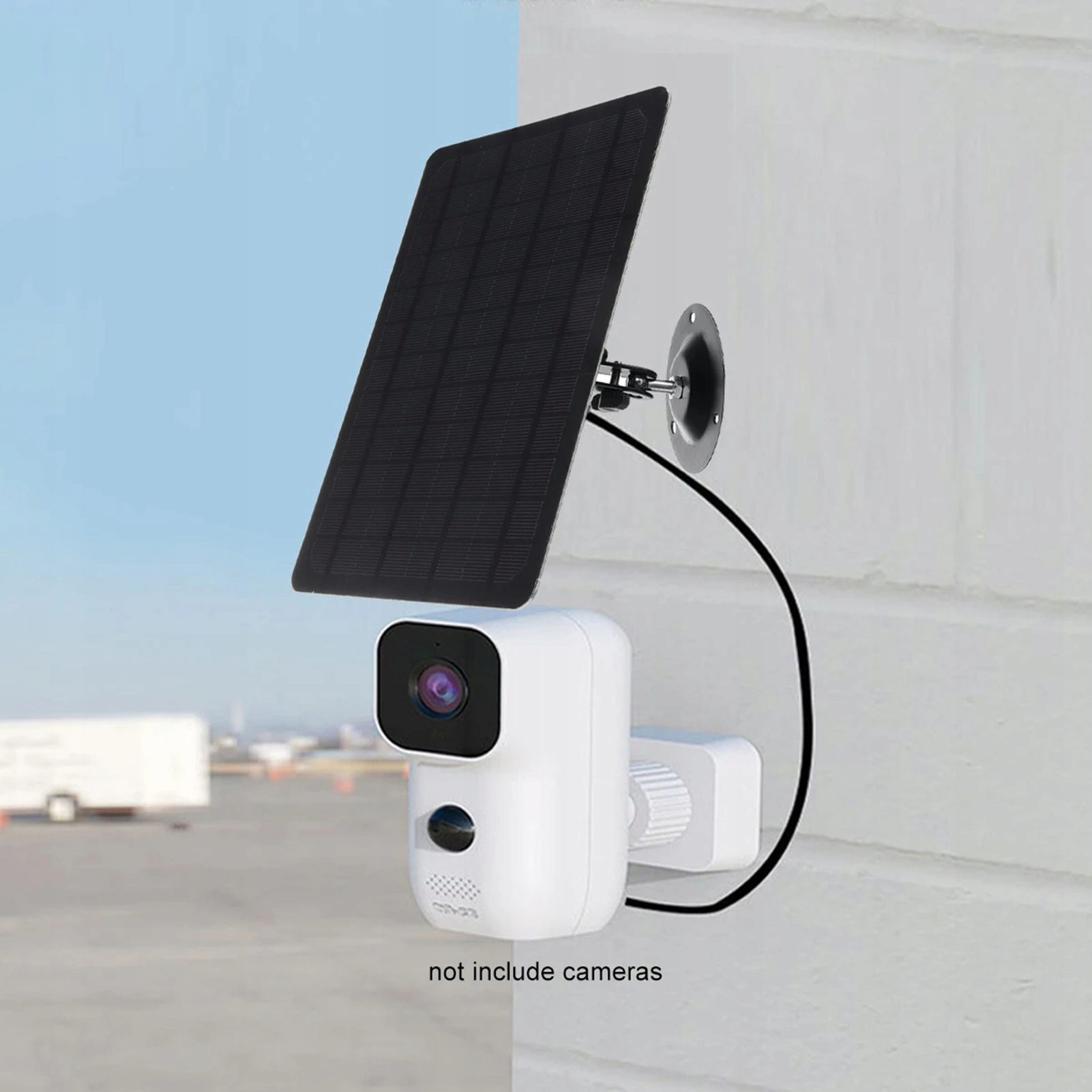 Mocny Panel Solarny Do Kamer Wifi i 4G 10W 5V