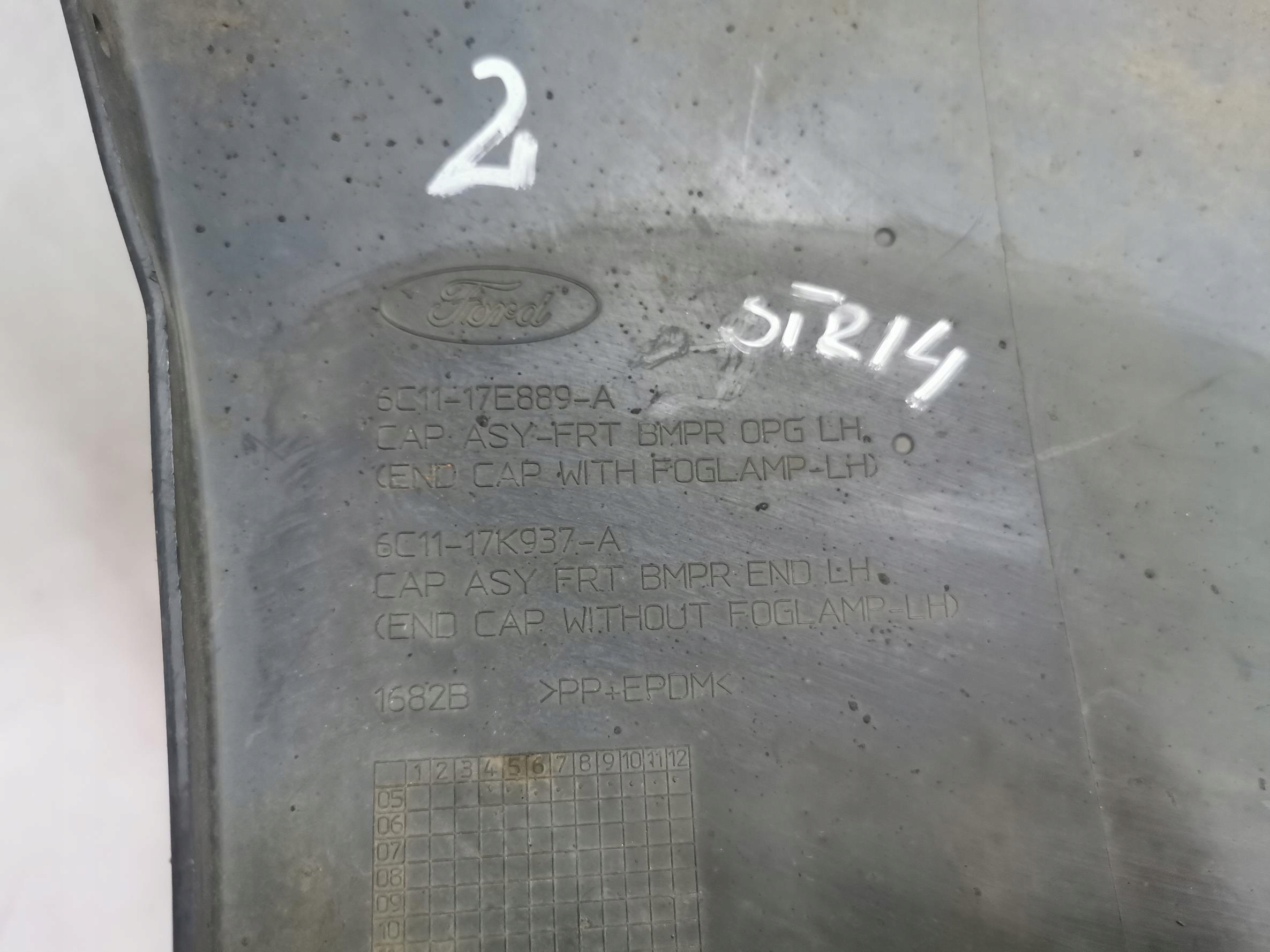 corner of a bumper left front FORD TRANSIT MK7 6C11-17E889-A 06-12