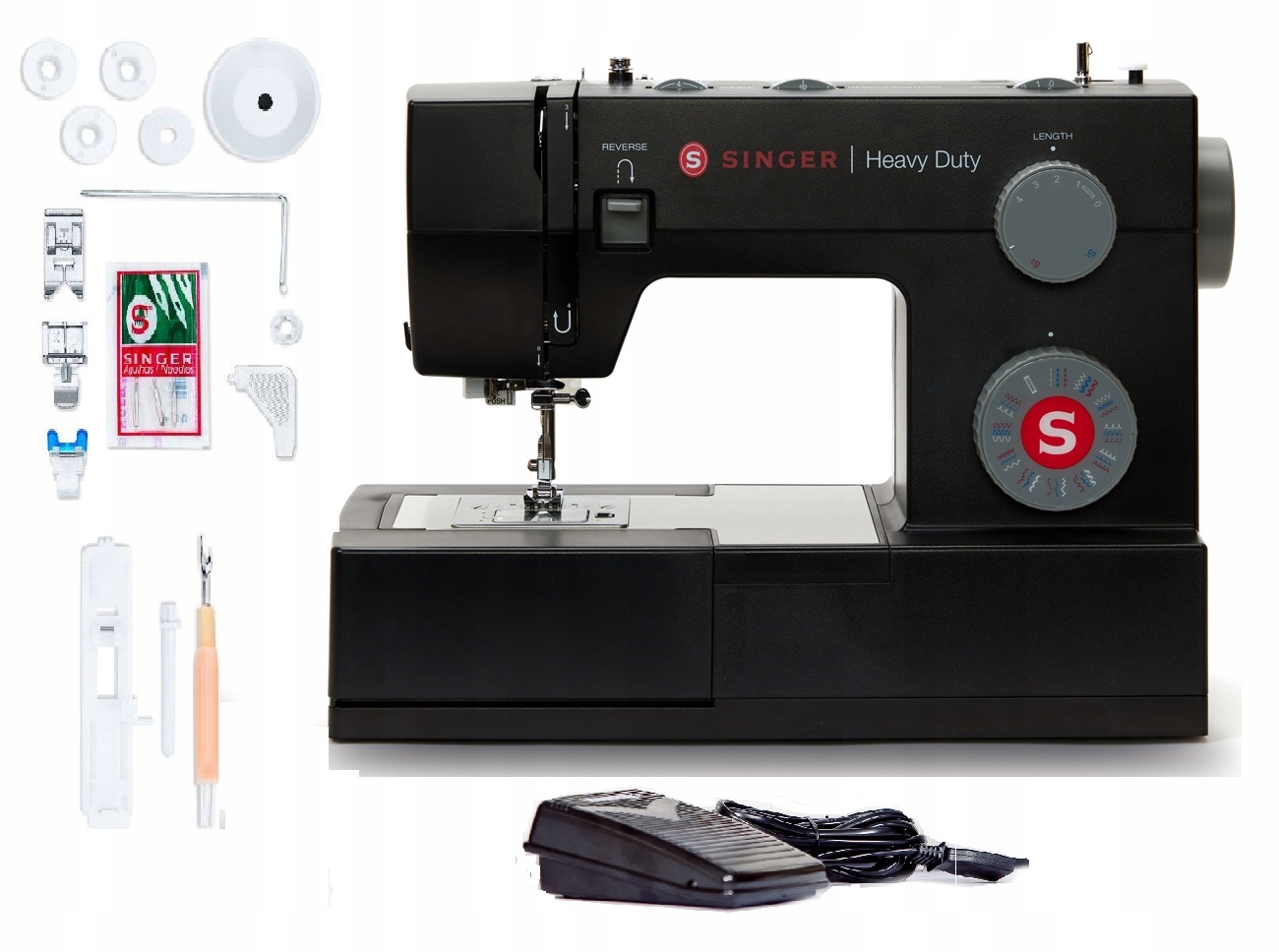 Profesjonalna Maszyna Do Szycia Singer 4432 Black Czarna
