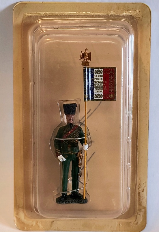 Rgt chasseurs a cheval Garde (1814) 1/32 Hachette Vlajky No35