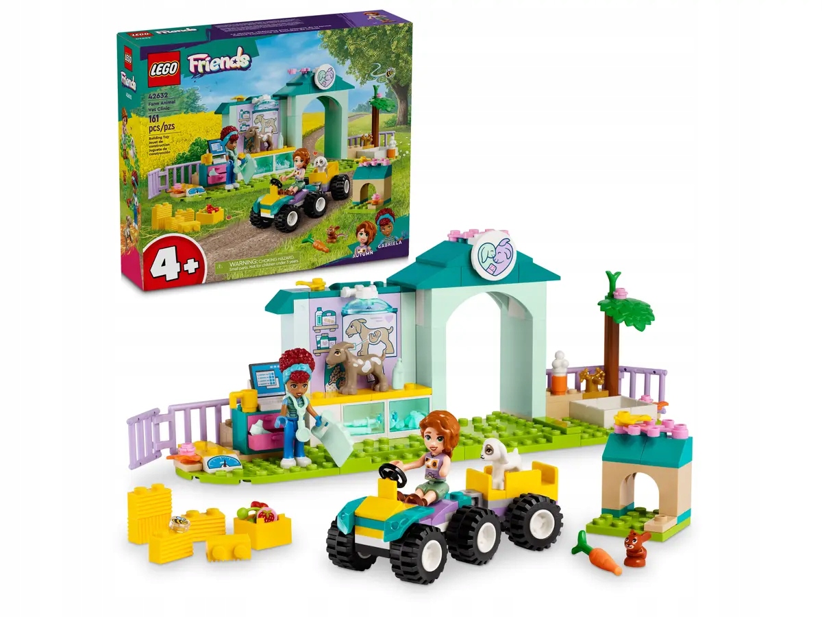 stavebnice Lego Friends 42632 Léčebna pro hospodářská zvířata Premium