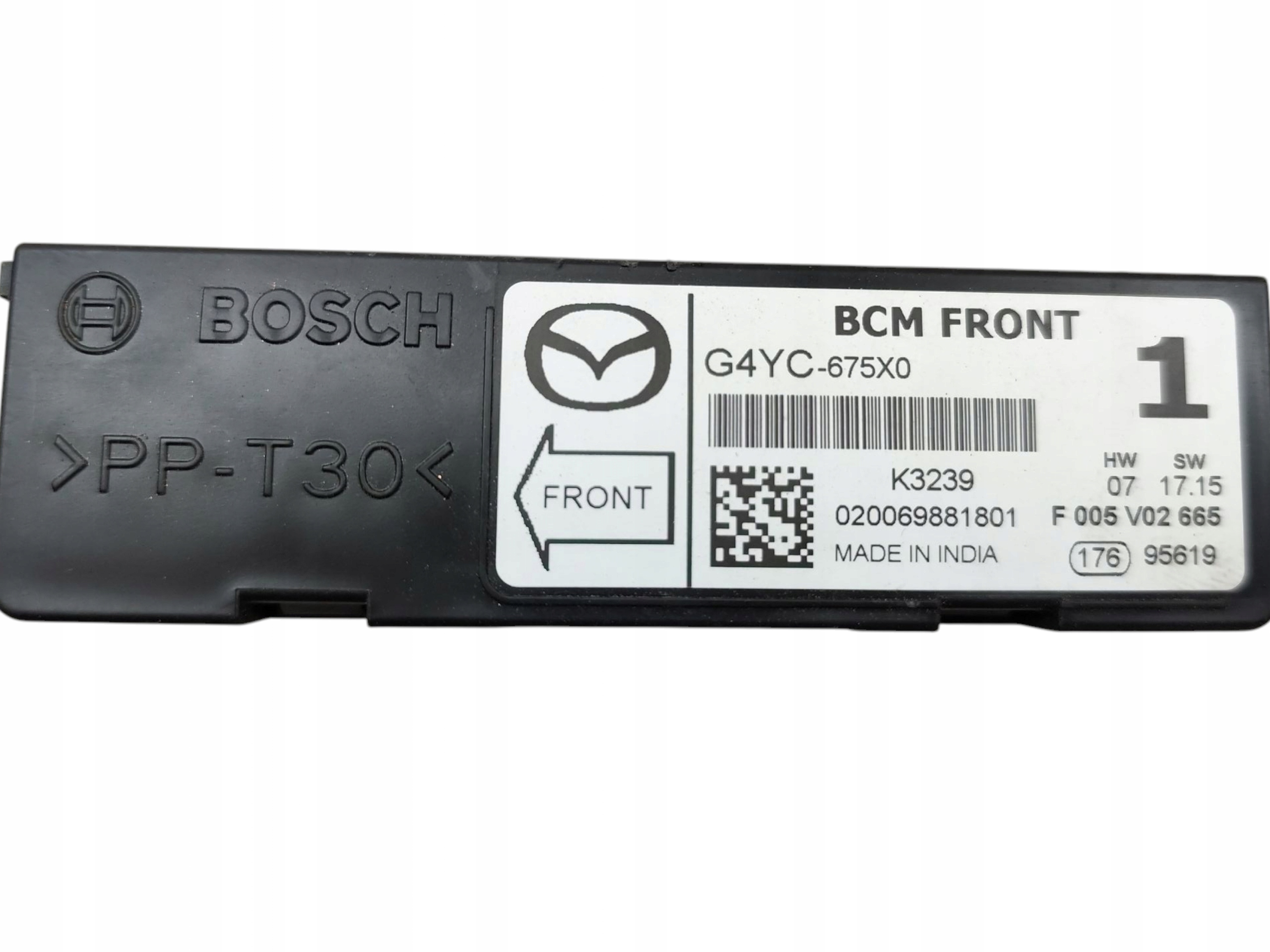 control unit module BCM MAZDA 3 III BM/BN 6 GJ/GL CX-3 CX-5 G4YC-675X0