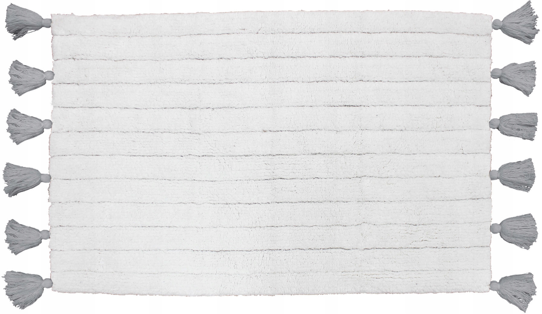 

Dywanik łazienkowy bawełniany Minatis White/grey