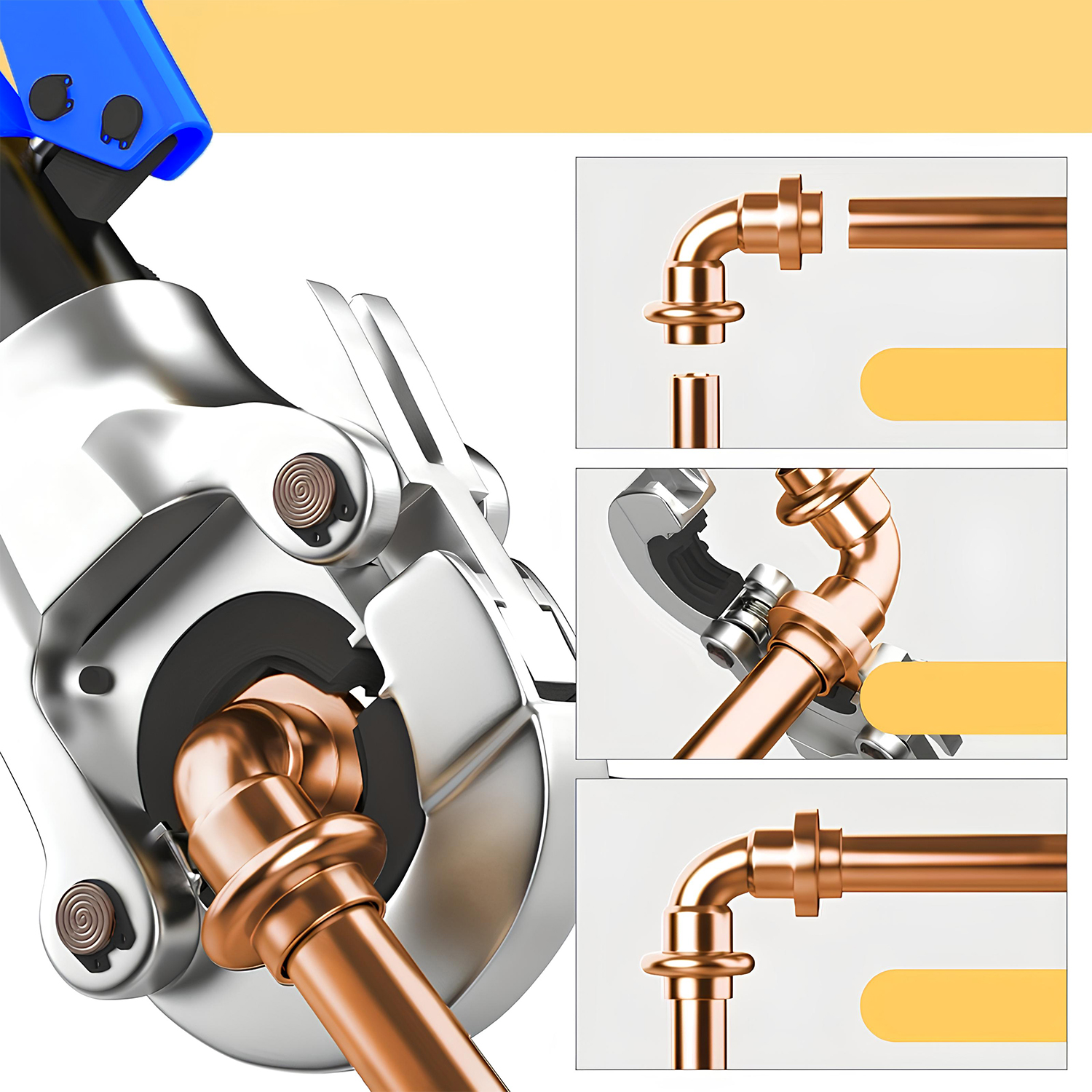 PRASKA ZACISKARKA HYDRAULICZNA RĘCZNA DO RUR PEX 12T MATRYCE PERT U 16 - 32 Stan opakowania oryginalne