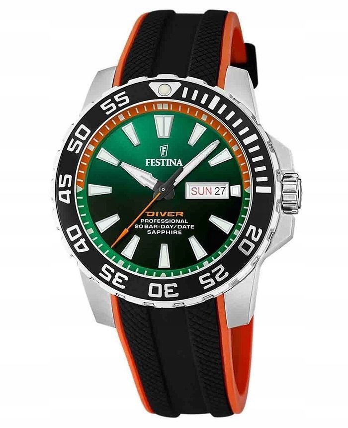 Pánské Hodinky Festina Diver Professional F20662/2 45,00 mm 20ATM