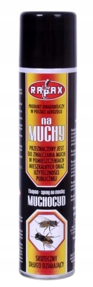 

Spray na muchy 300 ml aerozol muchocyd Skuteczny