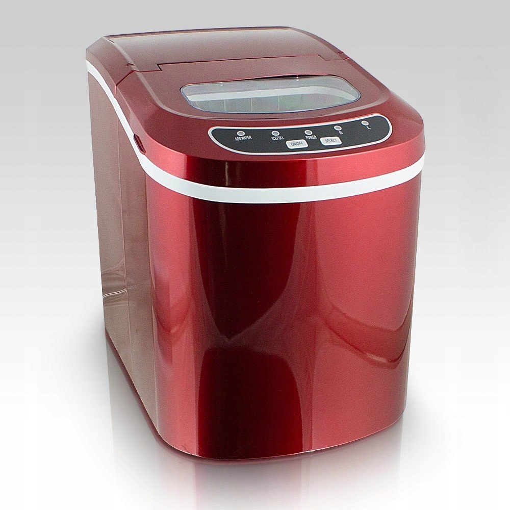 MASZYNA DO LODU KOSTKARKA BITUXX CZERWONA Stan opakowania oryginalne