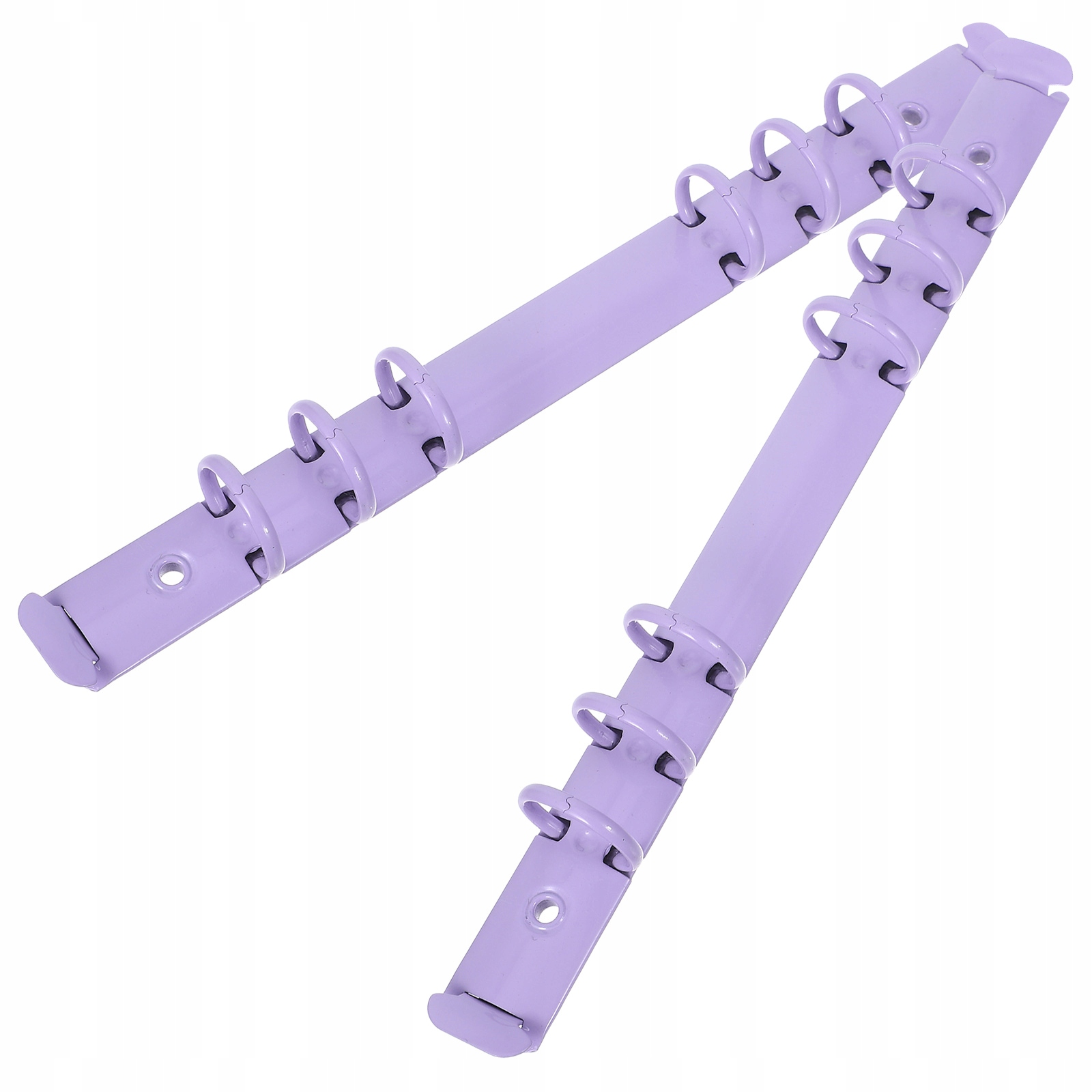 UNIWERSALNE FIOLETOWE METALOWE KÓŁKA DO SEGREGATORA, AKCESORIA DO NOTATNIKÓW