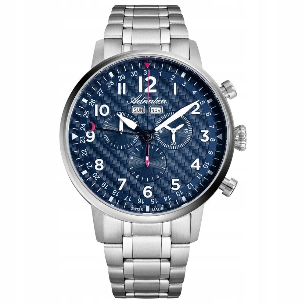 Pánské Hodinky Adriatica A8308.5125CH stříbrné