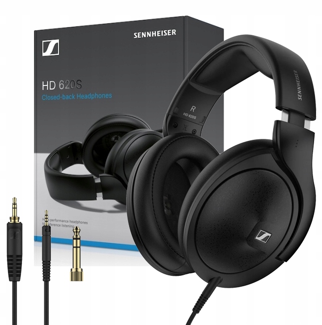 Slúchadlá Sennheiser Hd 620s 150 Ohm 110 dB 6-30000 Hz Adaptér 6.3 mm