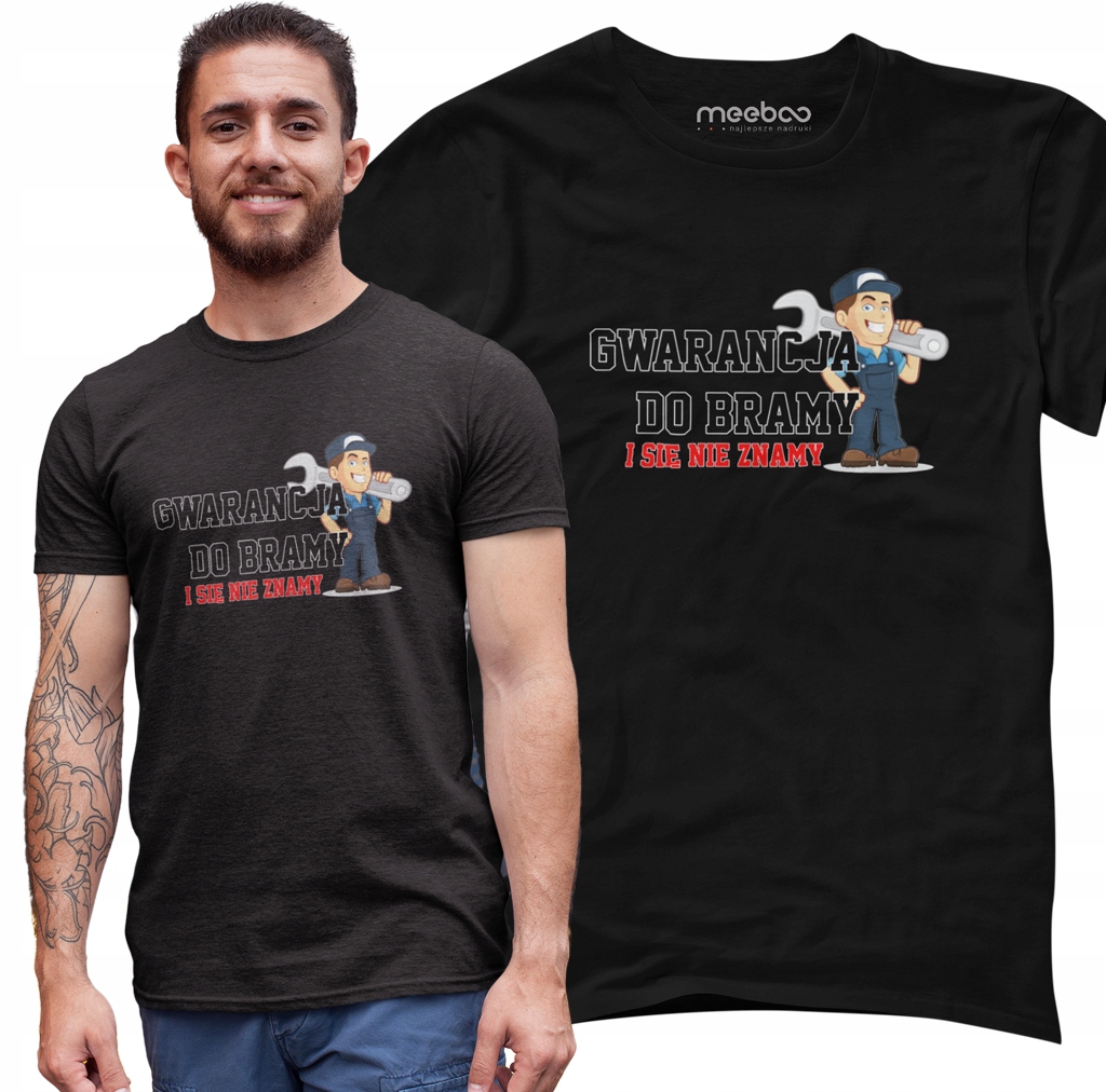 

Tshirt Męski Mechanik I Się Nie Znamy Tata