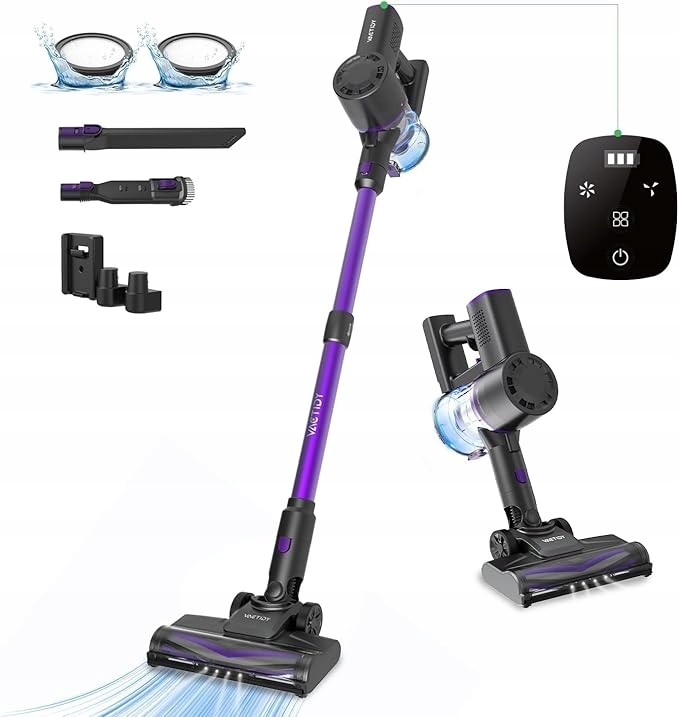 Blitz V8 pro bezdrôtový vysávač, fialový