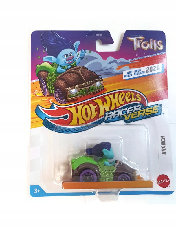 Branch Trolls the Movie 2024 Hot Wheels Racer Verse 15595456376 ...