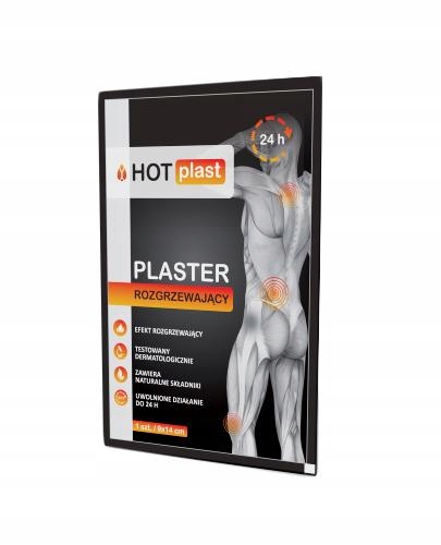 

Hot Plast Plaster Rozgrzewający 9 x 14 cm 1 szt.