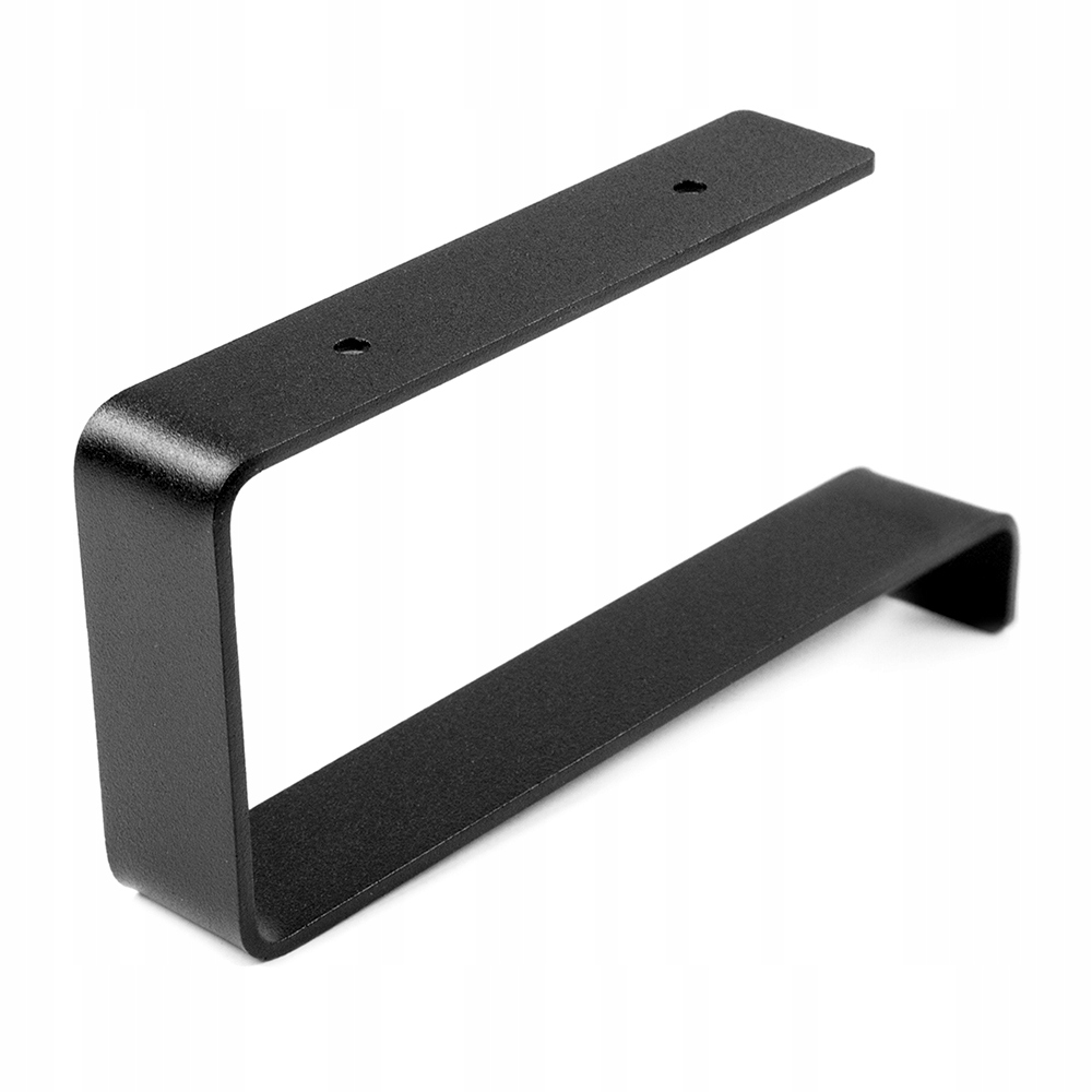 UCHWYT ŚCIENNY PAPIER TOALETOWY LOFT NOWOCZESNY CZARNY METAL ŚRUBY MATOWY Marka Zolta