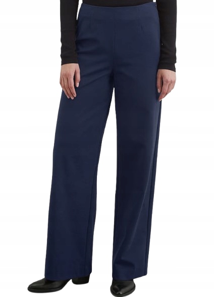 Marc Opolo Tmavě Modré Jednoduché Elegantní Kalhoty Vysoký Pas 34 J7I