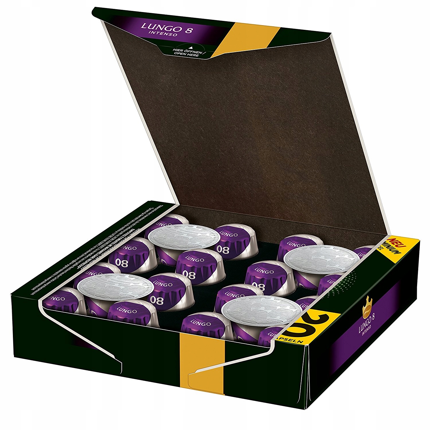 KAWA do NESPRESSO JACOBS LUNGO INTENSO 20 sztuk Marka Jacobs