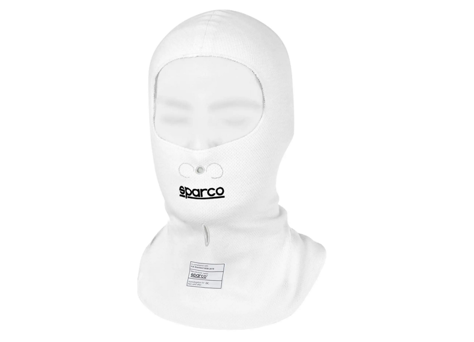 Kukla Sparco Pista, s homologáciou Fia, farba biela