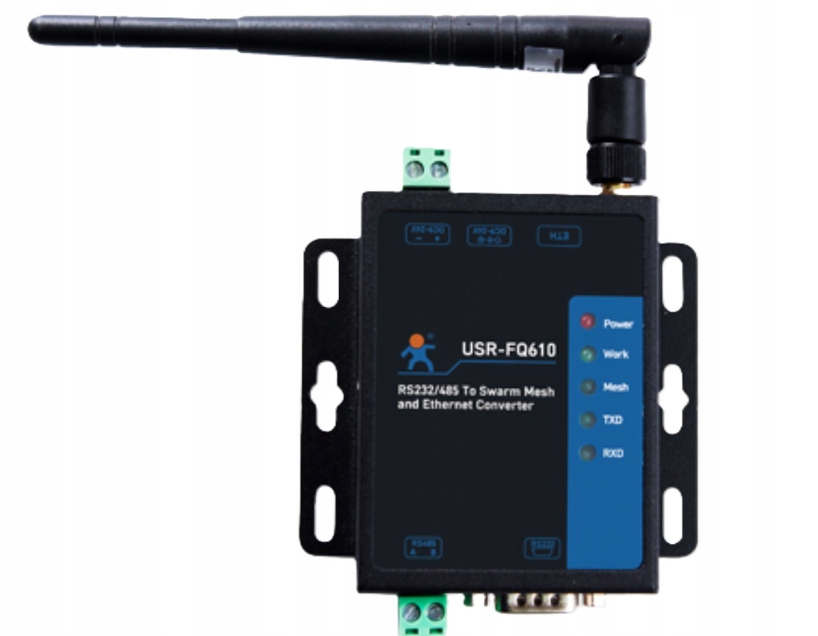 USR-FQ610 Serial/Ethernet to Wireless Swarm Converter