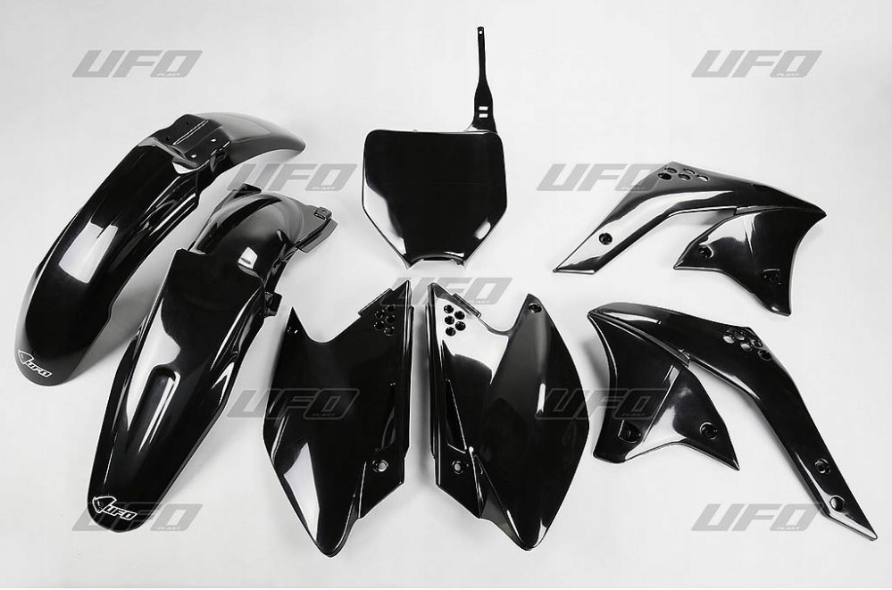 Ufo Sada Plastov Kawasaki Kxf 250 '06 Farba Čierna