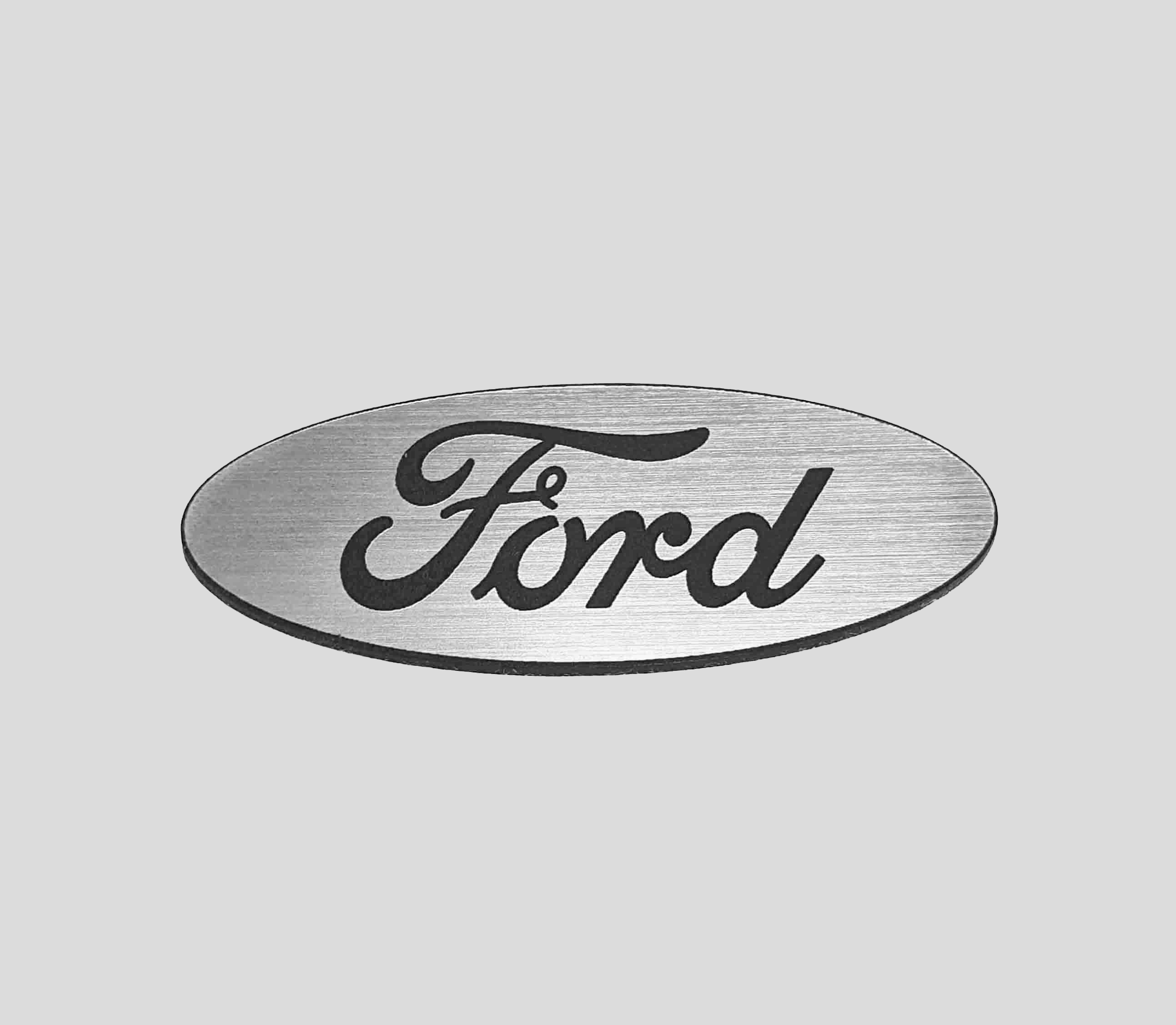 

Ford naklejka emblemat 30 x 12 mm *srebrna