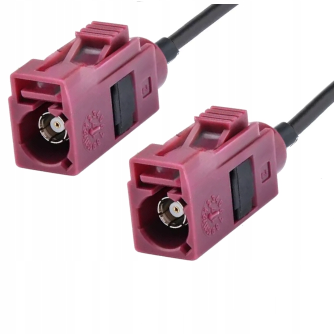 Pigtail Fakra D zásuvka Fakra D zásuvka RG174 5 m