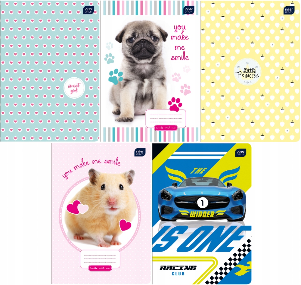 

Zeszyt w linie Interdruk A5 miękka oprawa 16k x5