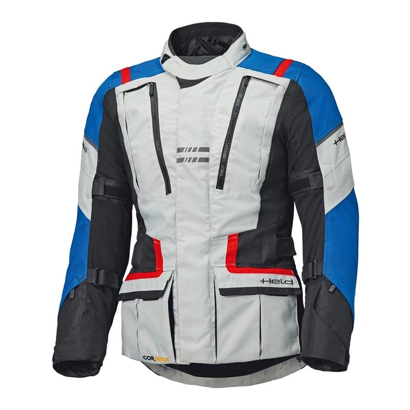 Motocyklová bunda Held Hakuna Matata III Grey/blue šedá modrá Darčeky