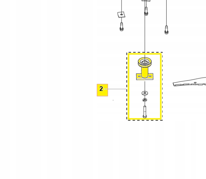 Adaptér nože sekačky Husqvarna LC353AWD LC221AH 321AH