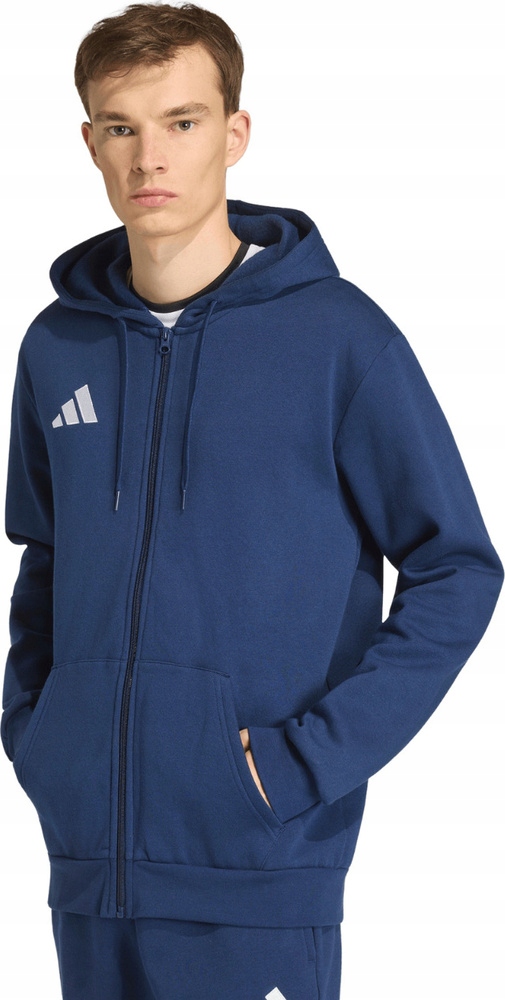 Pánská Mikina Adidas Entrada 26 Fz Hoody Tmavě Modrá KF5946 vel. L