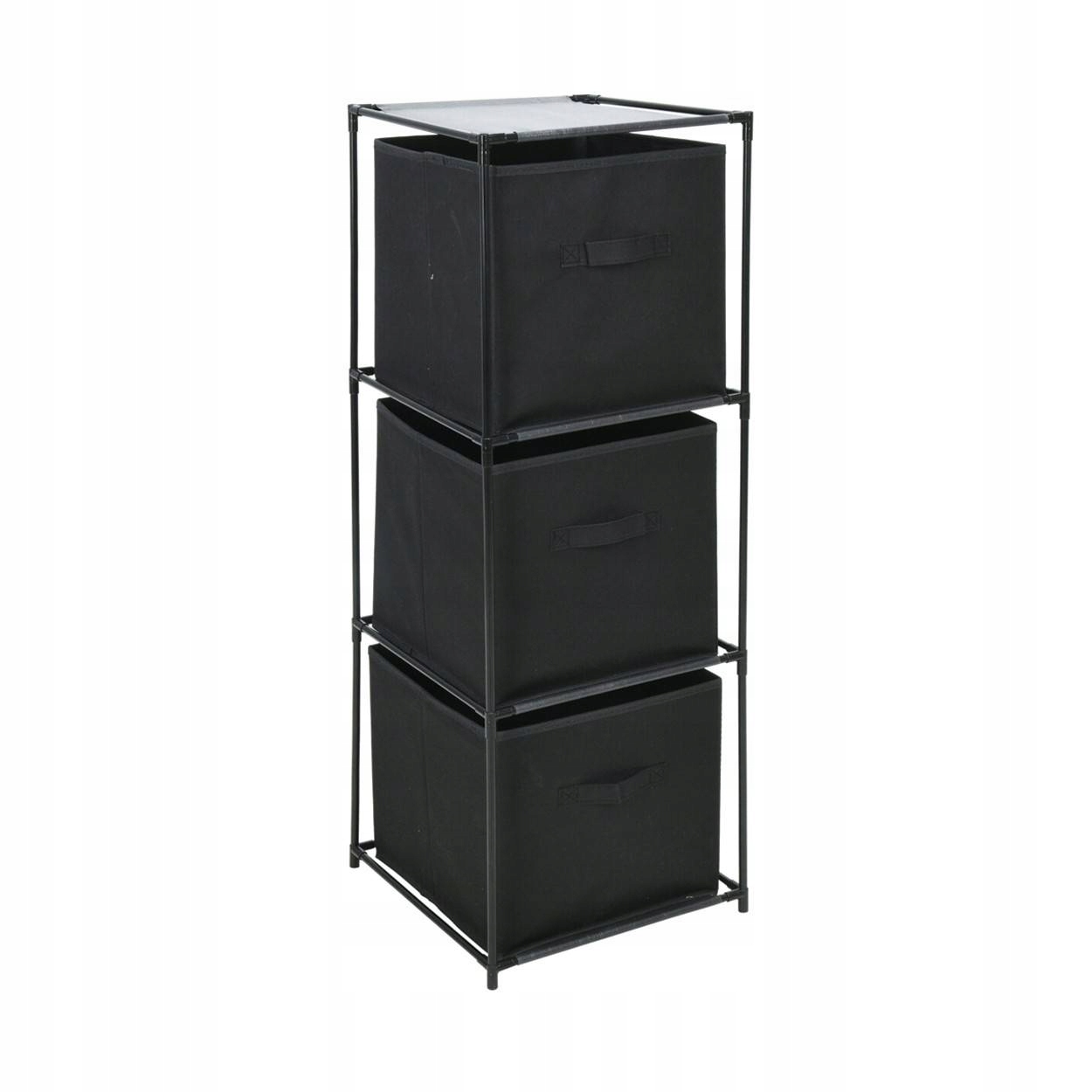 SZAFA STOJĄCA ŁAZIENKOWA REGAŁ 3-poziomowy WYJMOWANE KOSZE 102cm Loft Marka Storage Solutions