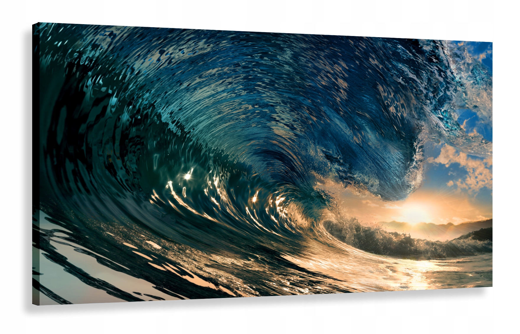 Obraz Do Obývacího Pokoje Vlna Slunce Moře 120x60