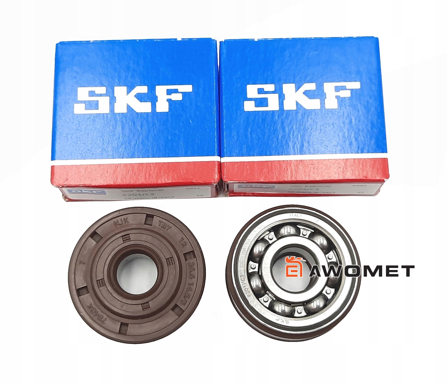 Uszczelniacze wału łożyska do HUSQVARNA 232R 235R - 6201 SKF