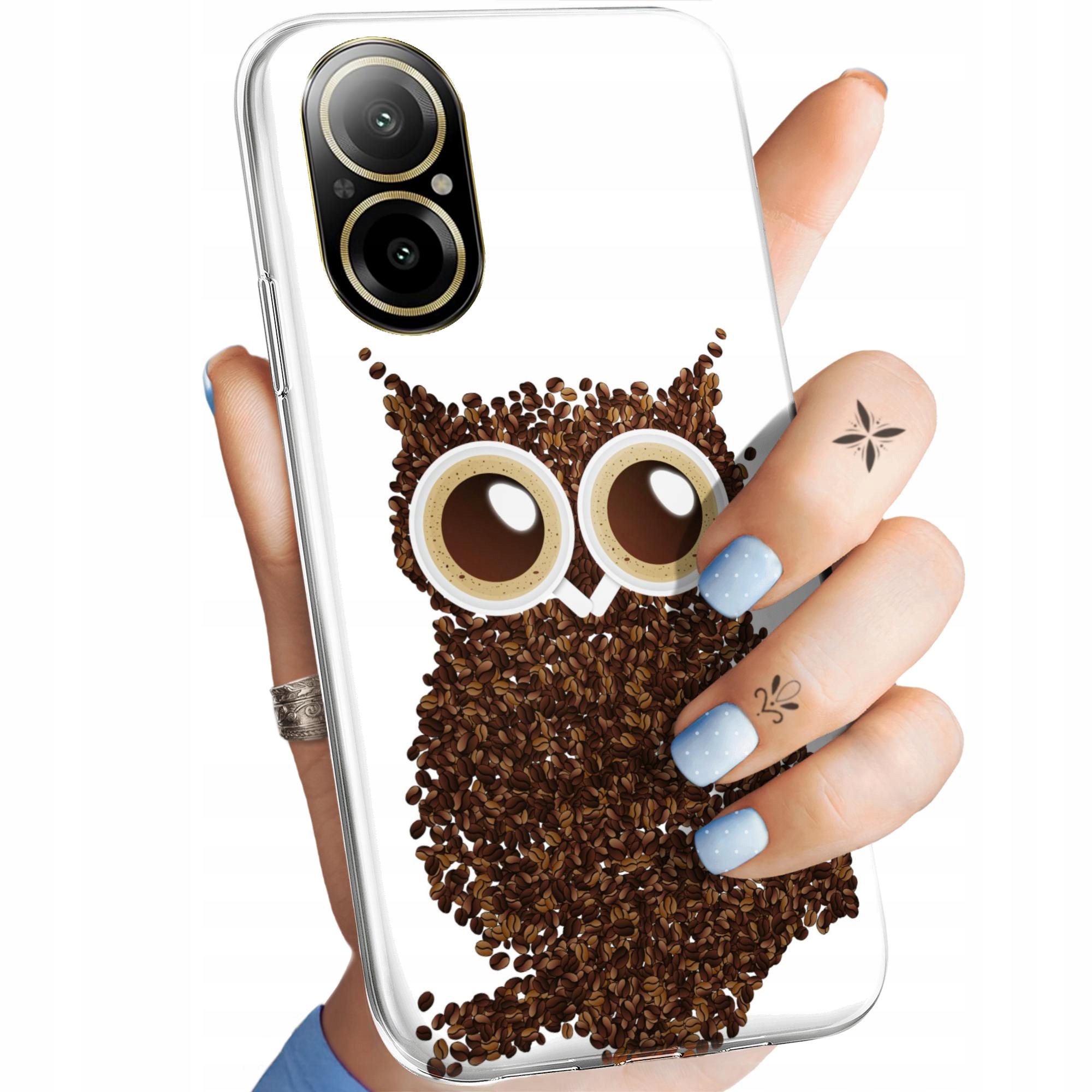 Etui Do Realme C67 4G Kawa Coffe Kawusia Obudowa Pokrowiec Case