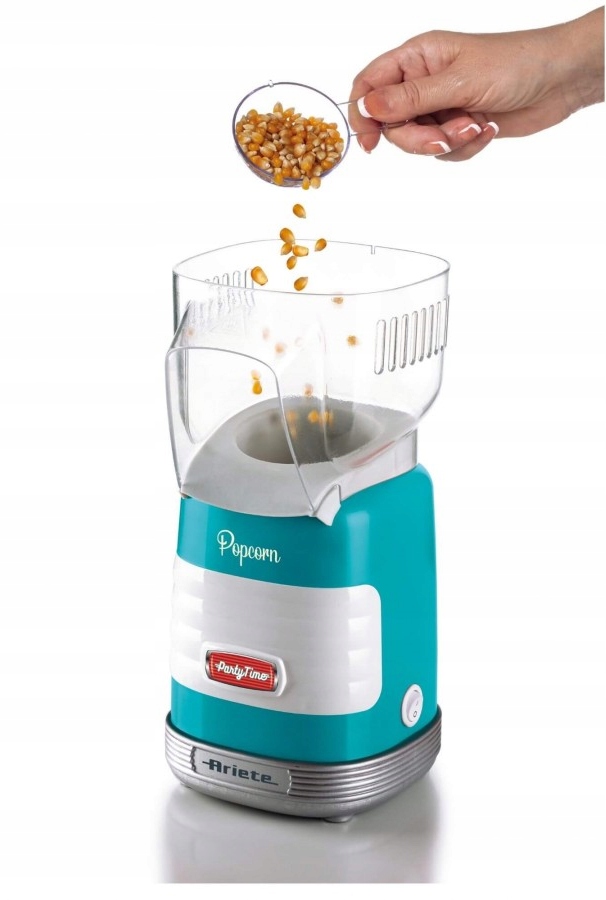 URZĄDZENIE DO POPCORNU 2956 NIEBIESKIE ARIETE Pojemność 0.6 l