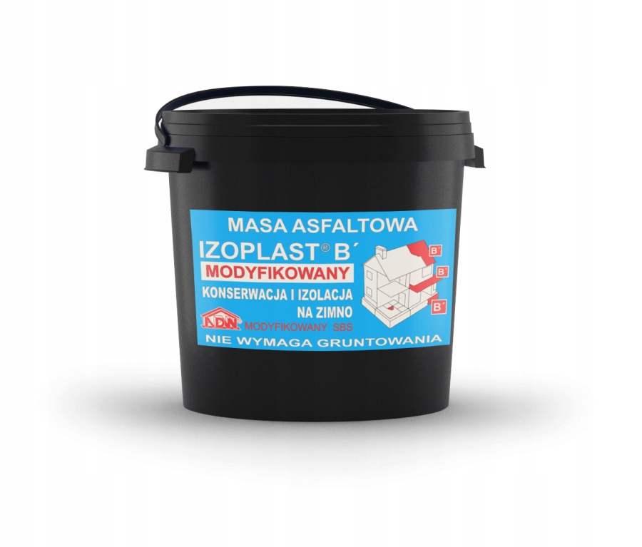 Izoplast B środek do renowacji dachu 12kg Niemodyfikowany