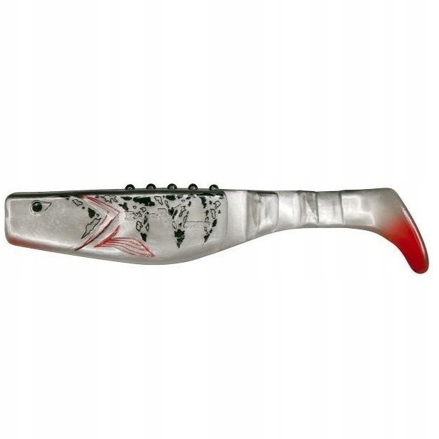 Ripper Kopyto Dragon Phantail 8.5cm Pearl Black Red Black Red Print 3szt.