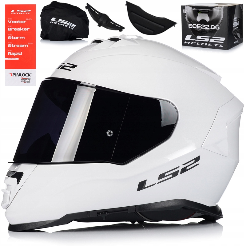 Motocyklová Prilba LS2 FF800 Storm II Solid Pinlock Blenda 2x Sklo