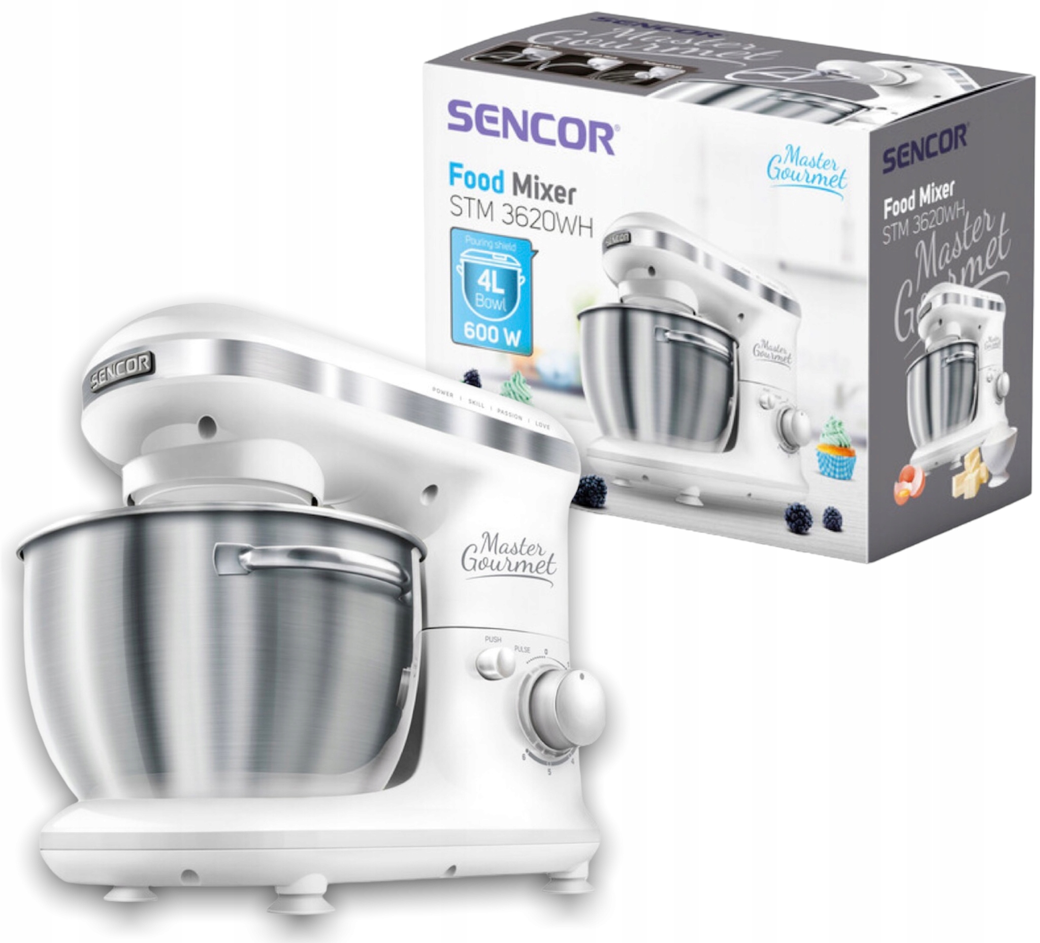 Robot planetarny Sencor Stm 3620WH 600W