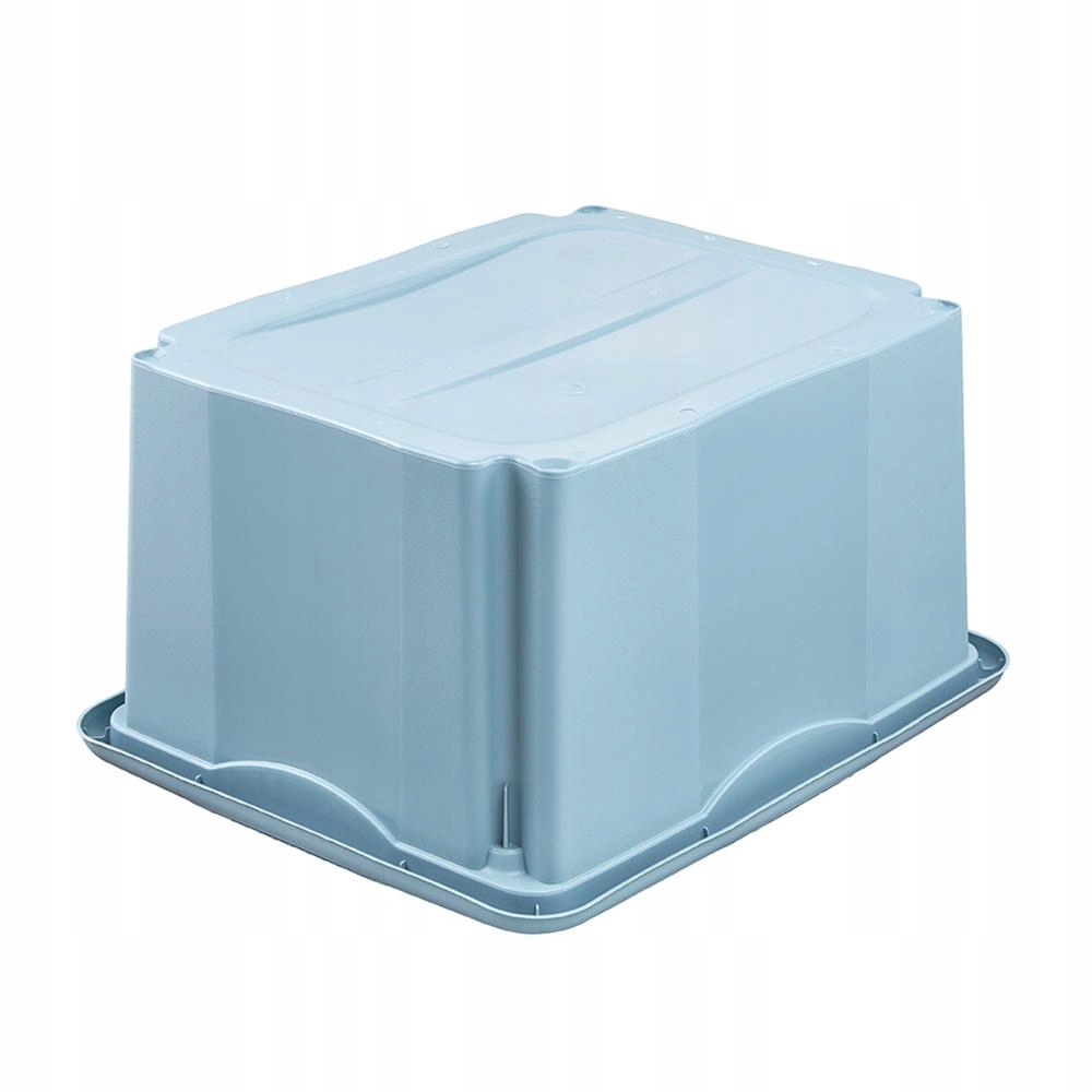 POJEMNIK 24L SKRZYNKA OBROTOWA pudełko 41x34x22cm Kolor odcienie niebieskiego